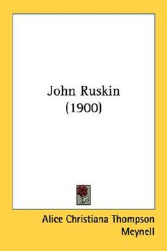 portada john ruskin (1900) (in English)