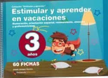 portada Estimular y Aprender en Vacaciones: Para 3 Años: 2 (in Spanish)