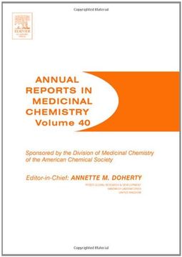portada Annual Reports in Medicinal Chemistry, Volume 40 (en Inglés)
