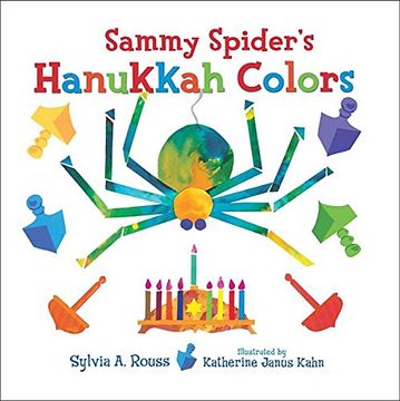 portada Sammy Spider's Hanukkah Colors (Very First Board Books) (in English)