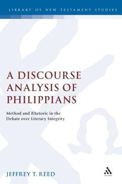 portada A Discourse Analysis of Philippians (en Inglés)