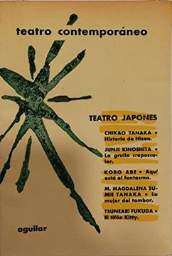 portada Teatro Japones Contemporaneo