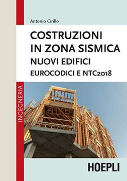 portada Costruzioni in Zona Sismica. Nuovi Edifici. Eurocodici e Ntc2018 (en Italiano)