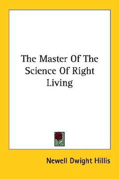 portada the master of the science of right living (en Inglés)