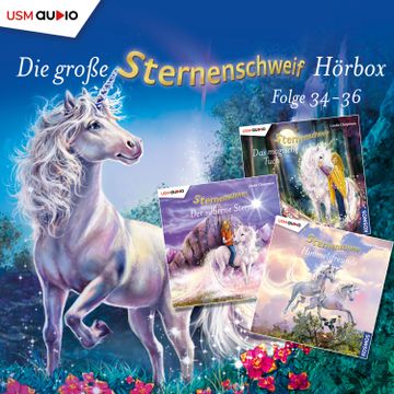portada Die Grosse Sternenschweif Hoerbox Folgen 34-36 (3 Audio Cds) (en Alemán)