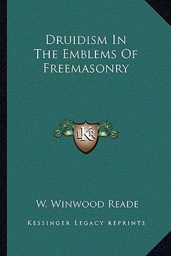 portada druidism in the emblems of freemasonry (in English)