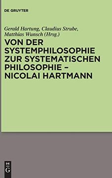 portada Von der Systemphilosophie zur Systematischen Philosophie - Nicolai Hartmann (en Alemán)