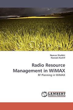 portada radio resource management in wimax (in English)