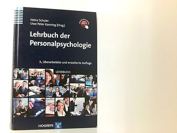 portada Lehrbuch der Personalpsychologie Hrsg. Von Heinz Schuler und uwe Peter Kanning 