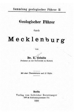portada Geologischer Fuhrer Durch Mecklenburg (en Alemán)