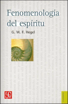 portada Fenomenologia del Espiritu (in Spanish)