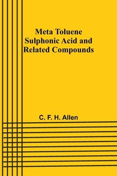 portada Meta Toluene Sulphonic Acid and Related Compounds (in English)