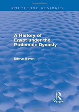 portada A History of Egypt under the Ptolemaic Dynasty (Routledge Revivals)