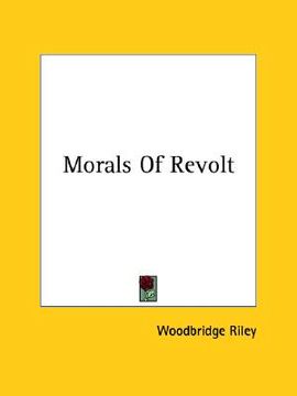 portada morals of revolt (en Inglés)