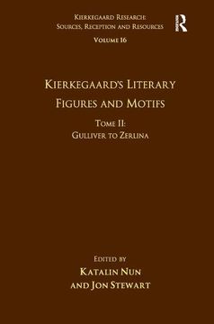 portada Volume 16, Tome II: Kierkegaard's Literary Figures and Motifs: Gulliver to Zerlina (en Inglés)