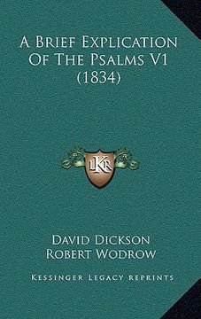 portada a brief explication of the psalms v1 (1834) (en Inglés)