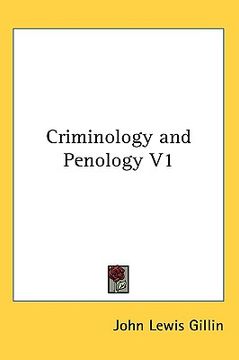 portada criminology and penology v1 (in English)