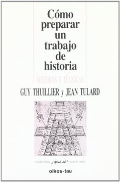 portada Cómo Preparar un Trabajo de Historia (in Spanish)