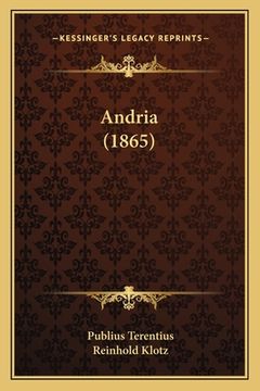 portada Andria (1865) (in German)