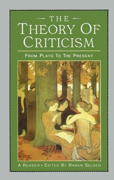portada The Theory of Criticism: From Plato to the Present: A Reader (in English)