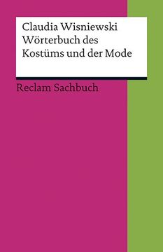 portada Wörterbuch des Kostüms und der Mode (in German)