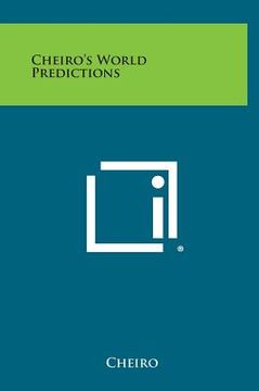 portada Cheiro's World Predictions (en Inglés)