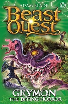 portada Grymon the Biting Horror: Series 21 Book 1 (Beast Quest) (en Inglés)