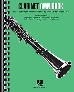 portada Clarinet Omnibook for B-Flat Instruments: Transcribed Exactly from Artist Recorded Solos