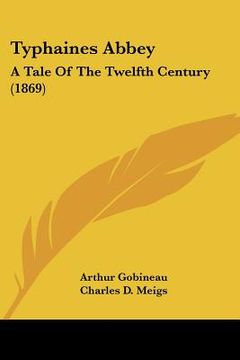 portada typhaines abbey: a tale of the twelfth century (1869)