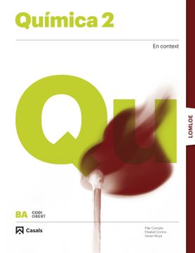 portada Quimica 2ºBach Cat/C. Val/Bal 23 Lomloe Codigo Abie (in Catalá)