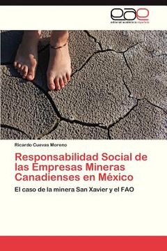 portada responsabilidad social de las empresas mineras canadienses en mexico (in Spanish)