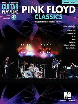 portada Pink Floyd Classics: Guitar Play-Along Volume 191 (en Inglés)