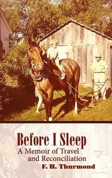 portada before i sleep: a memoir of travel and reconciliation (en Inglés)