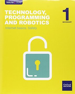 portada Technology, Programming And Robotics. Internet. Safety And Networks. ESO 1 (Inicia Dual)