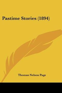 portada pastime stories (1894) (in English)