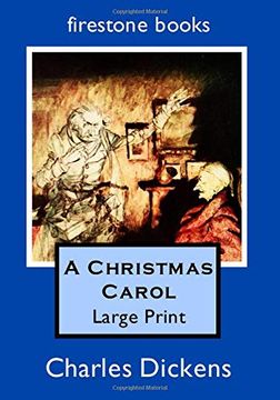 portada A Christmas Carol: Large Print (en Inglés)