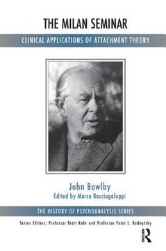 portada john bowlby: the milan seminar, and with some unpublished correspondence (en Inglés)