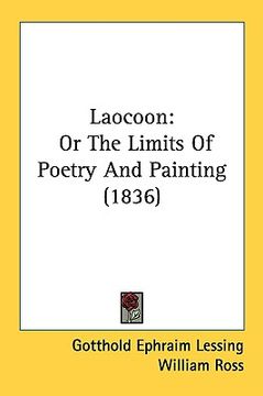 portada laocoon: or the limits of poetry and painting (1836)