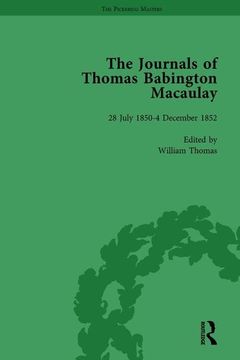 portada The Journals of Thomas Babington Macaulay Vol 3 (en Inglés)
