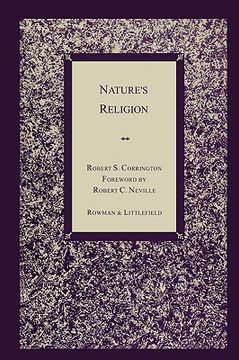 portada nature's religion (in English)