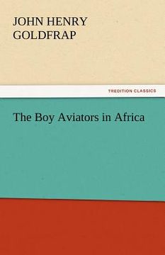 portada the boy aviators in africa (en Inglés)