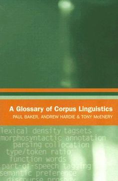 portada a glossary of corpus linguistics (en Inglés)