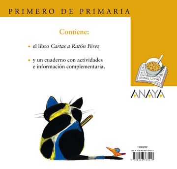 portada Blíster " Cartas a Ratón Pérez " 1º de Primaria (Literatura Infantil (6-11 Años) - Plan Lector Tres Sopas (Castellano)) - 9788466763417 (in Spanish)