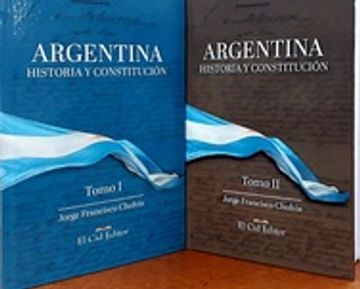 portada Argentina Historia y Constitución 2 Tomos