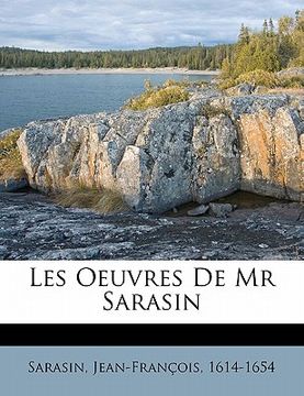 portada Les Oeuvres De Mr Sarasin (en Francés)