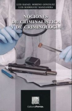 portada NOCIONES DE CRIMINALISTICA Y DE CRIMINOLOGIA