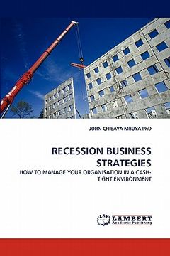 portada recession business strategies (in English)