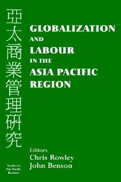 portada globalization and labour in the asia pacific (en Inglés)