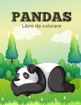 portada Libro da Colorare Panda: Libro di attività per bambini (en Italiano)
