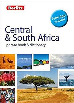 portada Berlitz Phrase Book & Dictionary Central & South Africa(Bilingual Dictionary) (Berlitz Phrass) (en Inglés)